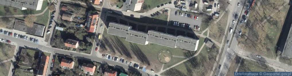 Zdjęcie satelitarne Jarogniewa ul.
