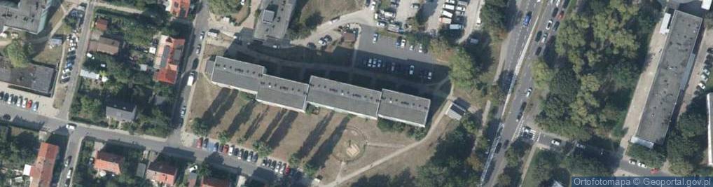 Zdjęcie satelitarne Jarogniewa ul.