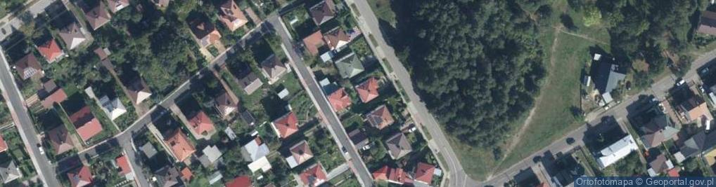 Zdjęcie satelitarne Jachymka Zenona ul.