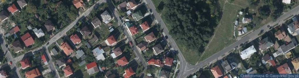 Zdjęcie satelitarne Jachymka Zenona ul.