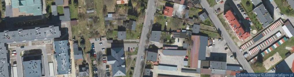Zdjęcie satelitarne Jana Pawła II ul.