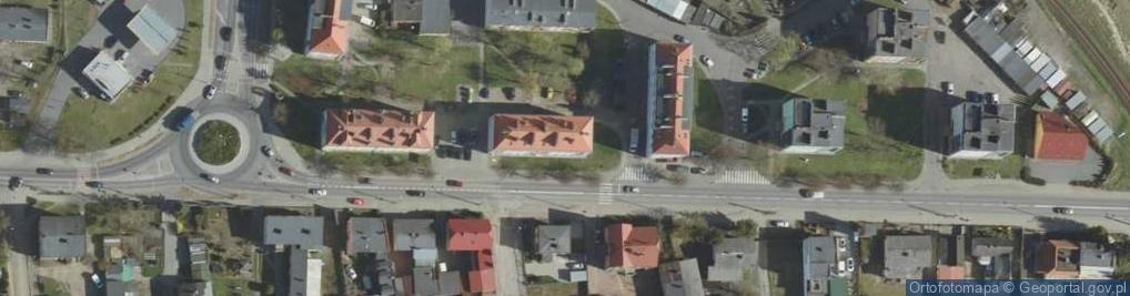 Zdjęcie satelitarne Janowiecka ul.