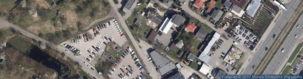 Zdjęcie satelitarne Jamińska ul.