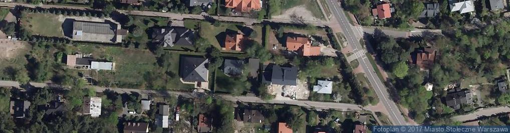 Zdjęcie satelitarne Jaszczurcza ul.