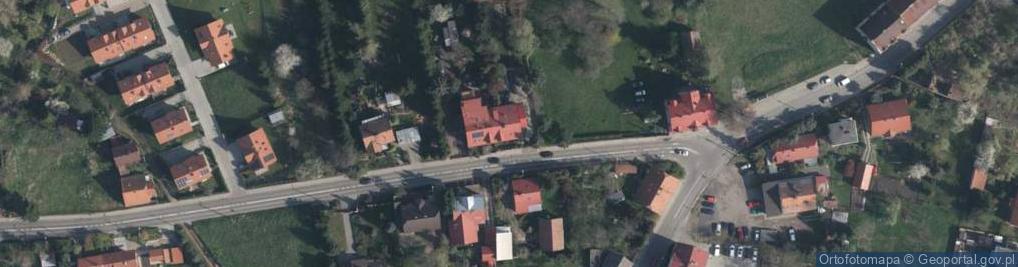 Zdjęcie satelitarne Janińska ul.