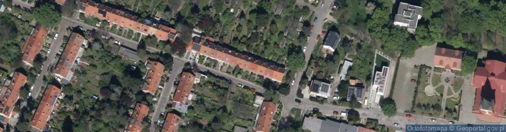 Zdjęcie satelitarne Jackowskiego Maksymiliana ul.