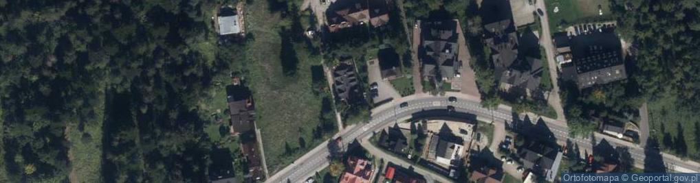 Zdjęcie satelitarne Jaszczurówka ul.