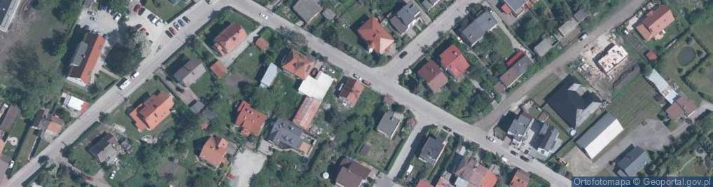 Zdjęcie satelitarne Janeckiej Reginy ul.