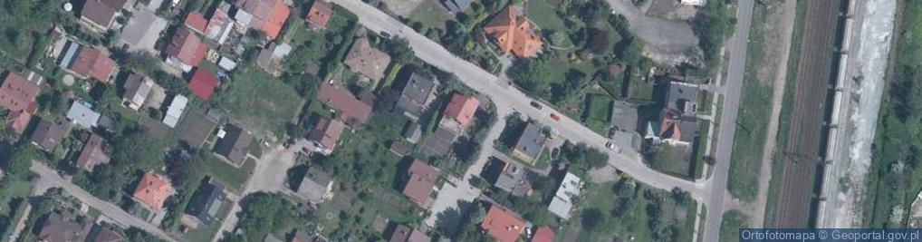 Zdjęcie satelitarne Janeckiej Reginy ul.
