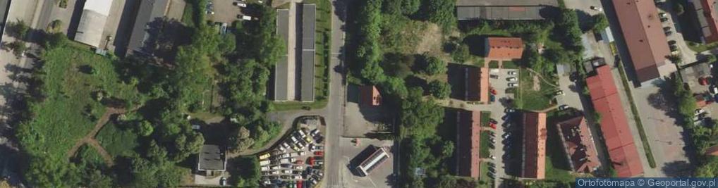 Zdjęcie satelitarne Jezierskiego Franciszka Salezego ul.