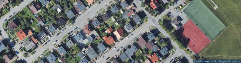 Zdjęcie satelitarne Jedności ul.