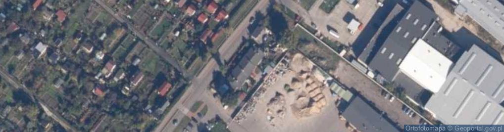Zdjęcie satelitarne Jerzego z Dąbrowy ul.