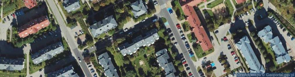 Zdjęcie satelitarne Jeleniogórska ul.