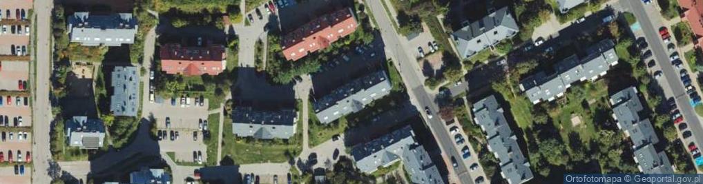 Zdjęcie satelitarne Jeleniogórska ul.
