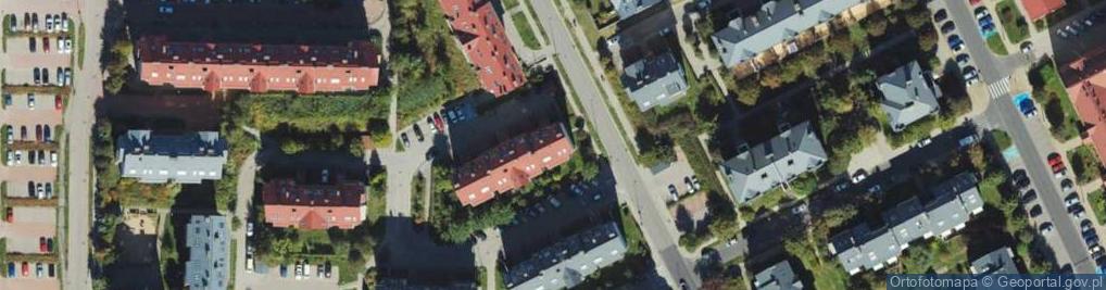 Zdjęcie satelitarne Jeleniogórska ul.