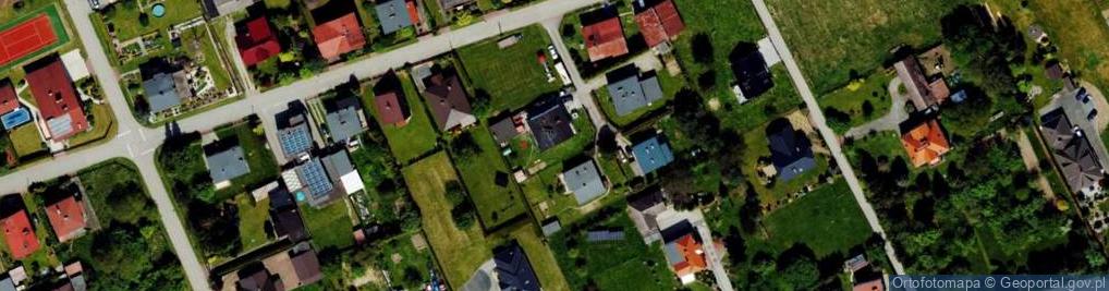 Zdjęcie satelitarne Jesienna ul.