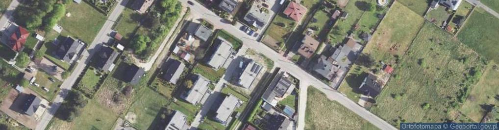 Zdjęcie satelitarne Jesienna ul.