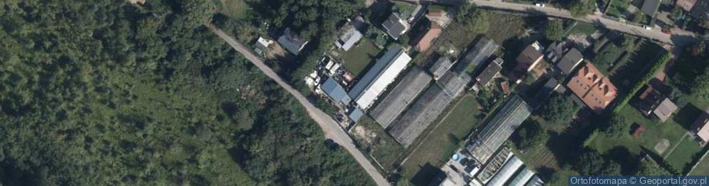 Zdjęcie satelitarne Jesienna ul.