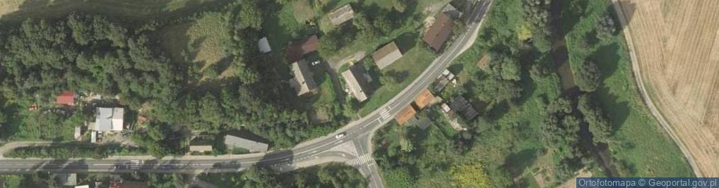 Zdjęcie satelitarne Jerzmanice-Zdrój ul.