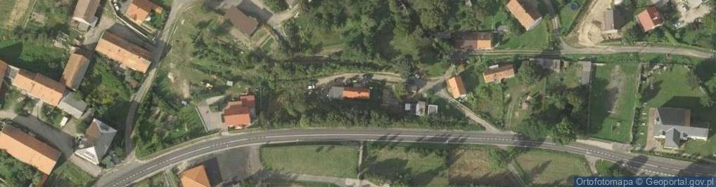 Zdjęcie satelitarne Jerzmanice-Zdrój ul.