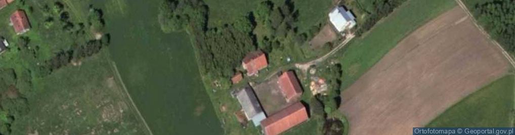 Zdjęcie satelitarne Jeziorany-Kolonie ul.
