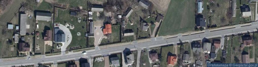Zdjęcie satelitarne Jeziory ul.