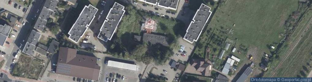 Zdjęcie satelitarne Jedności Narodowej ul.