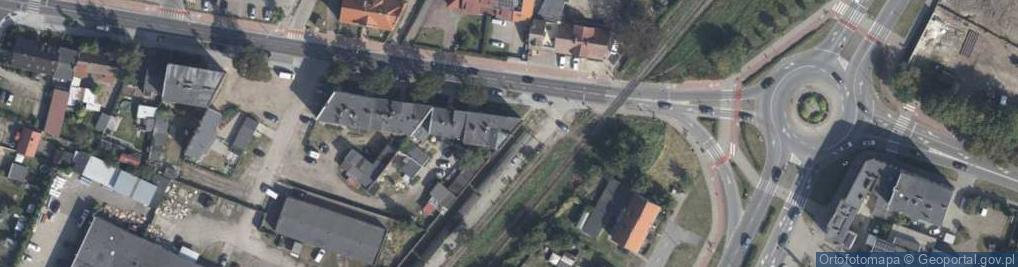Zdjęcie satelitarne Jedności Narodowej ul.