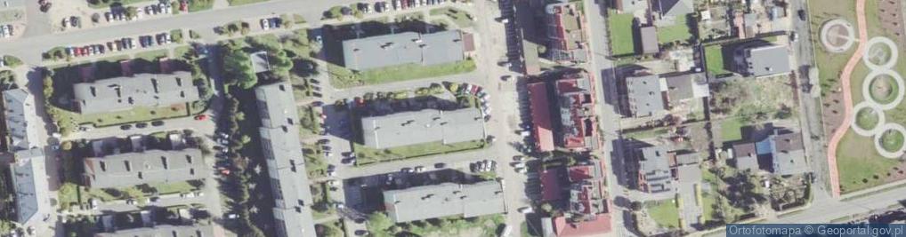 Zdjęcie satelitarne Jeziorkowskiej Barbary ul.