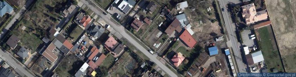Zdjęcie satelitarne Jedwabnicza ul.