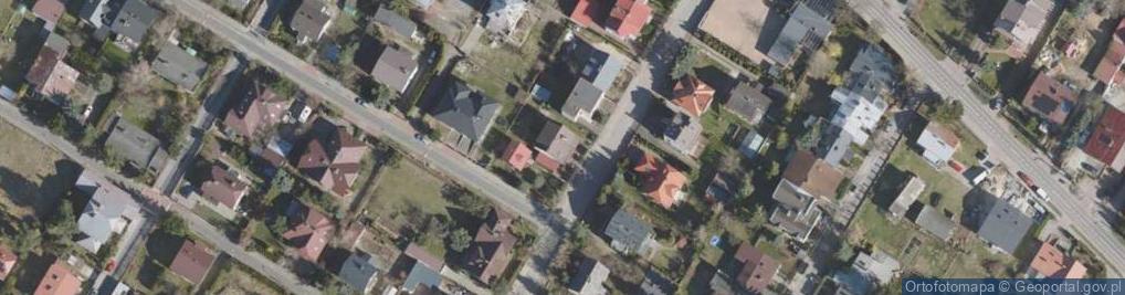 Zdjęcie satelitarne Jedności Robotniczej ul.