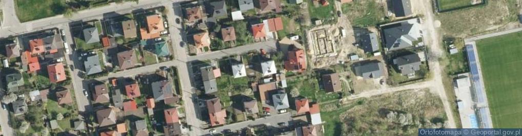 Zdjęcie satelitarne Jeziora Romana ul.