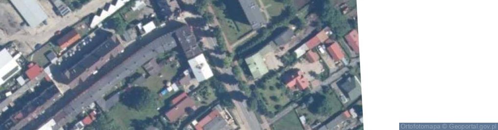 Zdjęcie satelitarne Jedności Narodowej ul.