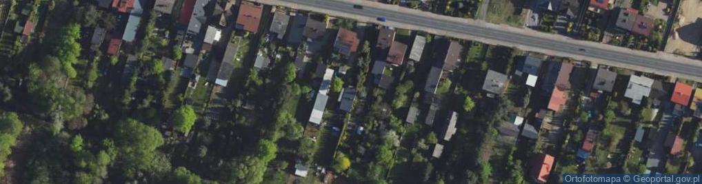 Zdjęcie satelitarne Jedwabna ul.