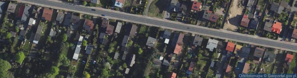 Zdjęcie satelitarne Jedwabna ul.