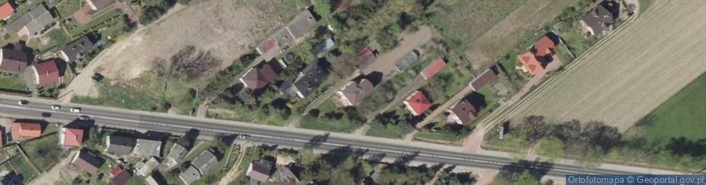 Zdjęcie satelitarne Jedwabieńska ul.