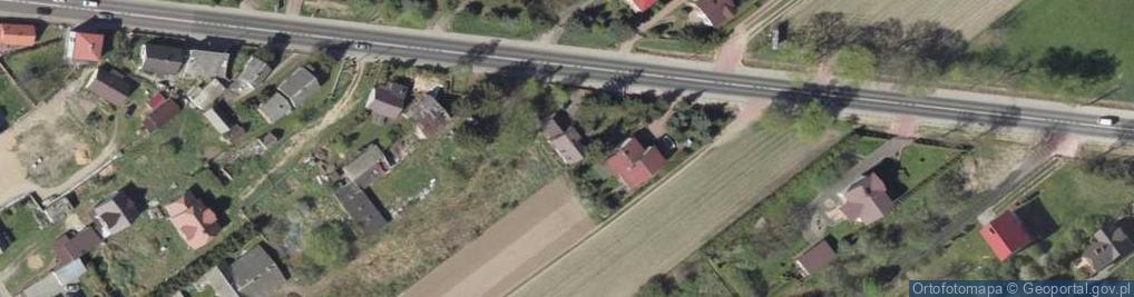 Zdjęcie satelitarne Jedwabieńska ul.