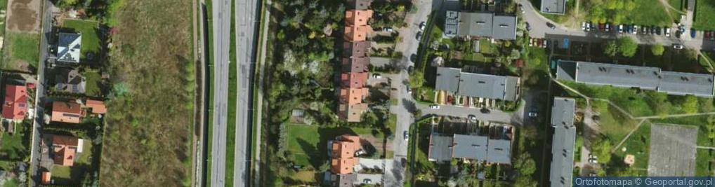 Zdjęcie satelitarne Jedności Narodowej ul.