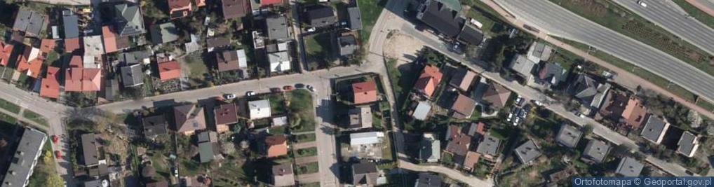 Zdjęcie satelitarne Jesienna ul.