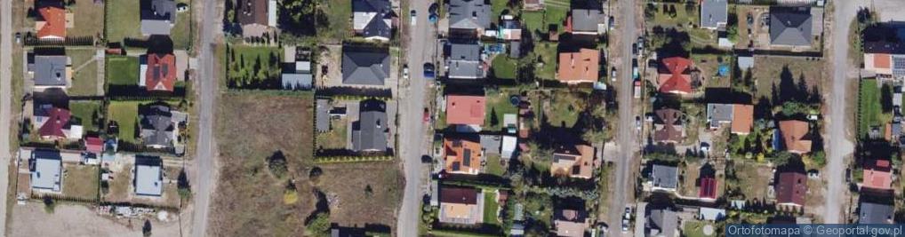 Zdjęcie satelitarne Jesienna ul.