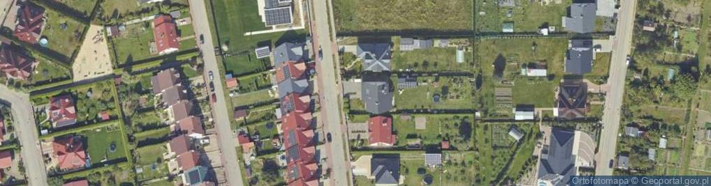 Zdjęcie satelitarne Jesienna ul.