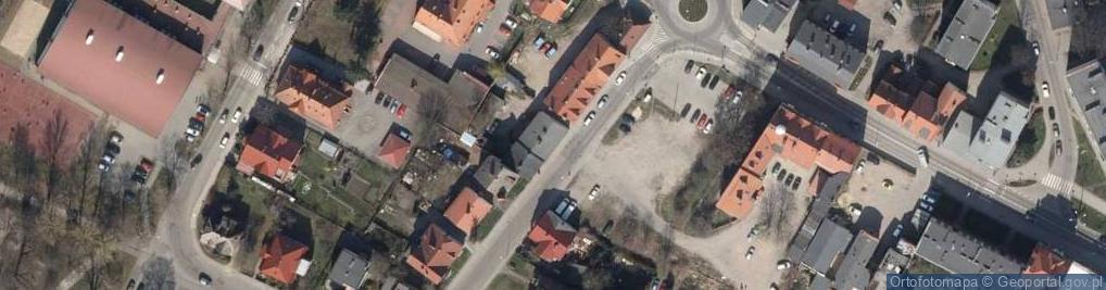 Zdjęcie satelitarne Jeziorna ul.