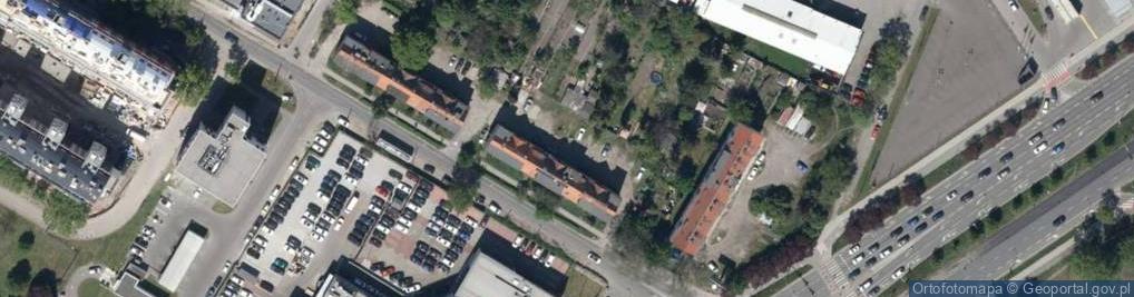 Zdjęcie satelitarne Jeździecka ul.