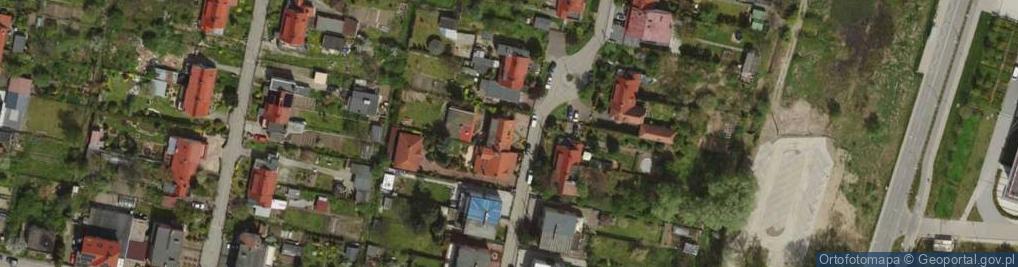 Zdjęcie satelitarne Jeżowska ul.