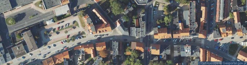 Zdjęcie satelitarne Jedności ul.