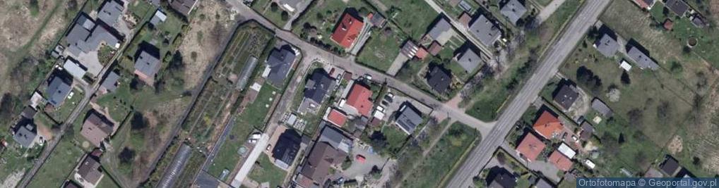 Zdjęcie satelitarne Jordana Henryka, dr. ul.