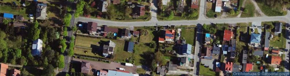 Zdjęcie satelitarne Jordana Henryka, dr. ul.