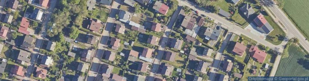 Zdjęcie satelitarne Jodłowa ul.