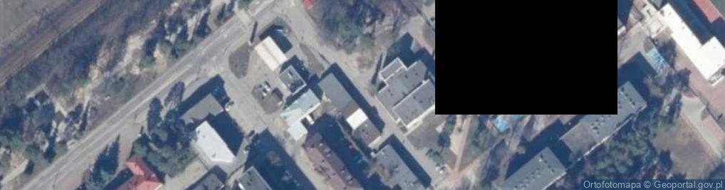Zdjęcie satelitarne Jordanowska ul.