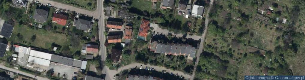 Zdjęcie satelitarne Jordańska ul.